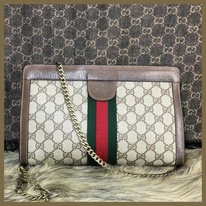 Authentic GUCCI Sherry Line Clutch